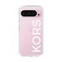 スリムプロテクションケース［ MICHAEL KORS - Logo - White ］