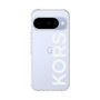 スリムプロテクションケース［ MICHAEL KORS - Logo - White ］