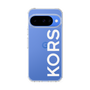 スリムプロテクションケース［ MICHAEL KORS - Logo - White ］