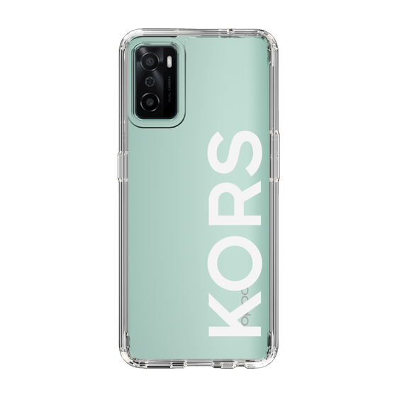 スリムプロテクションケース［ MICHAEL KORS - Logo - White ］