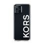 スリムプロテクションケース［ MICHAEL KORS - Logo - White ］