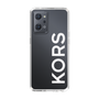 スリムプロテクションケース［ MICHAEL KORS - Logo - White ］