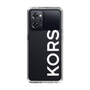 スリムプロテクションケース［ MICHAEL KORS - Logo - White ］