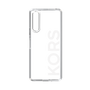 スリムプロテクションケース［ MICHAEL KORS - Logo - White ］