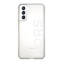スリムプロテクションケース［ MICHAEL KORS - Logo - White ］