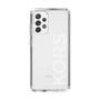 スリムプロテクションケース［ MICHAEL KORS - Logo - White ］