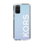 スリムプロテクションケース［ MICHAEL KORS - Logo - White ］