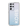 スリムプロテクションケース［ MICHAEL KORS - Logo - White ］