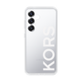 スリムプロテクションケース［ MICHAEL KORS - Logo - White ］