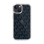 スリムプロテクションケース［ MICHAEL KORS - Signiture - Clear Black ］