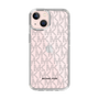 スリムプロテクションケース［ MICHAEL KORS - Signiture - Clear Black ］