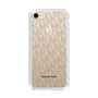 スリムプロテクションケース［ MICHAEL KORS - Signiture - Clear Black ］