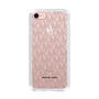 スリムプロテクションケース［ MICHAEL KORS - Signiture - Clear Black ］