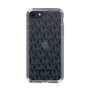 スリムプロテクションケース［ MICHAEL KORS - Signiture - Clear Black ］