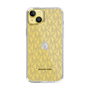 スリムプロテクションケース［ MICHAEL KORS - Signiture - Clear Black ］