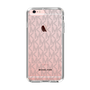 スリムプロテクションケース［ MICHAEL KORS - Signiture - Clear Black ］