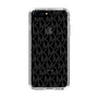 スリムプロテクションケース［ MICHAEL KORS - Signiture - Clear Black ］