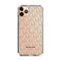 スリムプロテクションケース［ MICHAEL KORS - Signiture - Clear Black ］