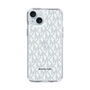 スリムプロテクションケース［ MICHAEL KORS - Signiture - Clear Black ］