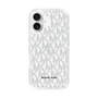 スリムプロテクションケース［ MICHAEL KORS - Signiture - Clear Black ］