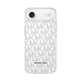 スリムプロテクションケース［ MICHAEL KORS - Signiture - Clear Black ］