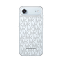スリムプロテクションケース［ MICHAEL KORS - Signiture - Clear Black ］
