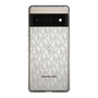 スリムプロテクションケース［ MICHAEL KORS - Signiture - Clear Black ］