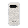 スリムプロテクションケース［ MICHAEL KORS - Signiture - Clear Black ］