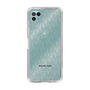 スリムプロテクションケース［ MICHAEL KORS - Signiture - Clear Black ］