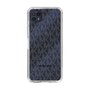 スリムプロテクションケース［ MICHAEL KORS - Signiture - Clear Black ］