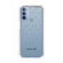 スリムプロテクションケース［ MICHAEL KORS - Signiture - Clear Black ］