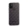 スリムプロテクションケース［ MICHAEL KORS - Signiture - Clear Black ］