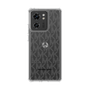 スリムプロテクションケース［ MICHAEL KORS - Signiture - Clear Black ］