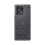 スリムプロテクションケース［ MICHAEL KORS - Signiture - Clear Black ］