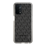 スリムプロテクションケース［ MICHAEL KORS - Signiture - Clear Black ］
