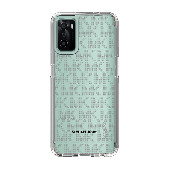 スリムプロテクションケース［ MICHAEL KORS - Signiture - Clear Black ］
