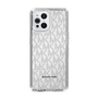 スリムプロテクションケース［ MICHAEL KORS - Signiture - Clear Black ］