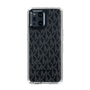 スリムプロテクションケース［ MICHAEL KORS - Signiture - Clear Black ］
