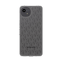 スリムプロテクションケース［ MICHAEL KORS - Signiture - Clear Black ］