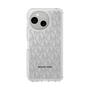 スリムプロテクションケース［ MICHAEL KORS - Signiture - Clear Black ］
