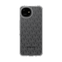 スリムプロテクションケース［ MICHAEL KORS - Signiture - Clear Black ］
