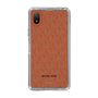 スリムプロテクションケース［ MICHAEL KORS - Signiture - Clear Black ］