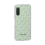 スリムプロテクションケース［ MICHAEL KORS - Signiture - Clear Black ］