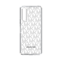スリムプロテクションケース［ MICHAEL KORS - Signiture - Clear Black ］