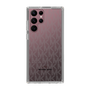 スリムプロテクションケース［ MICHAEL KORS - Signiture - Clear Black ］