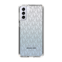 スリムプロテクションケース［ MICHAEL KORS - Signiture - Clear Black ］