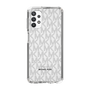 スリムプロテクションケース［ MICHAEL KORS - Signiture - Clear Black ］