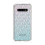 スリムプロテクションケース［ MICHAEL KORS - Signiture - Clear Black ］
