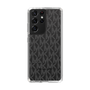 スリムプロテクションケース［ MICHAEL KORS - Signiture - Clear Black ］