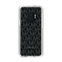 スリムプロテクションケース［ MICHAEL KORS - Signiture - Clear Black ］